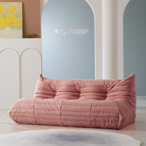 Pink deals couch wayfair